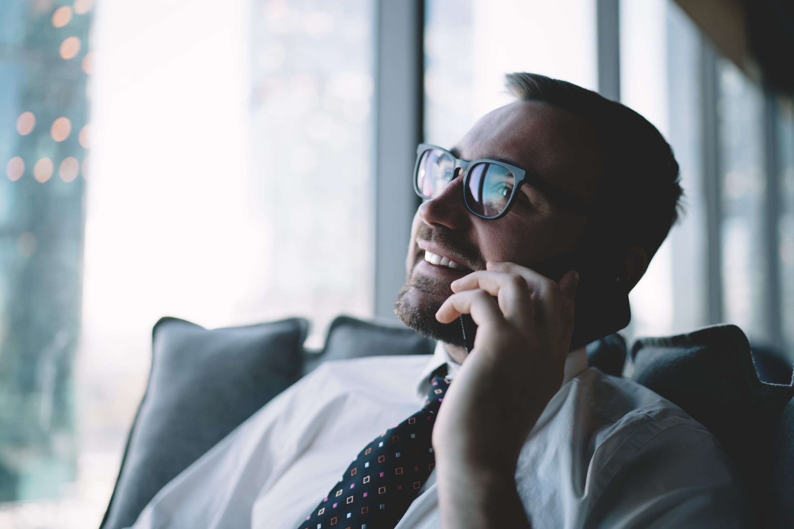 caucasian man in optical eyewear making conversati 2024 06 03 17 33 10 utc scaled